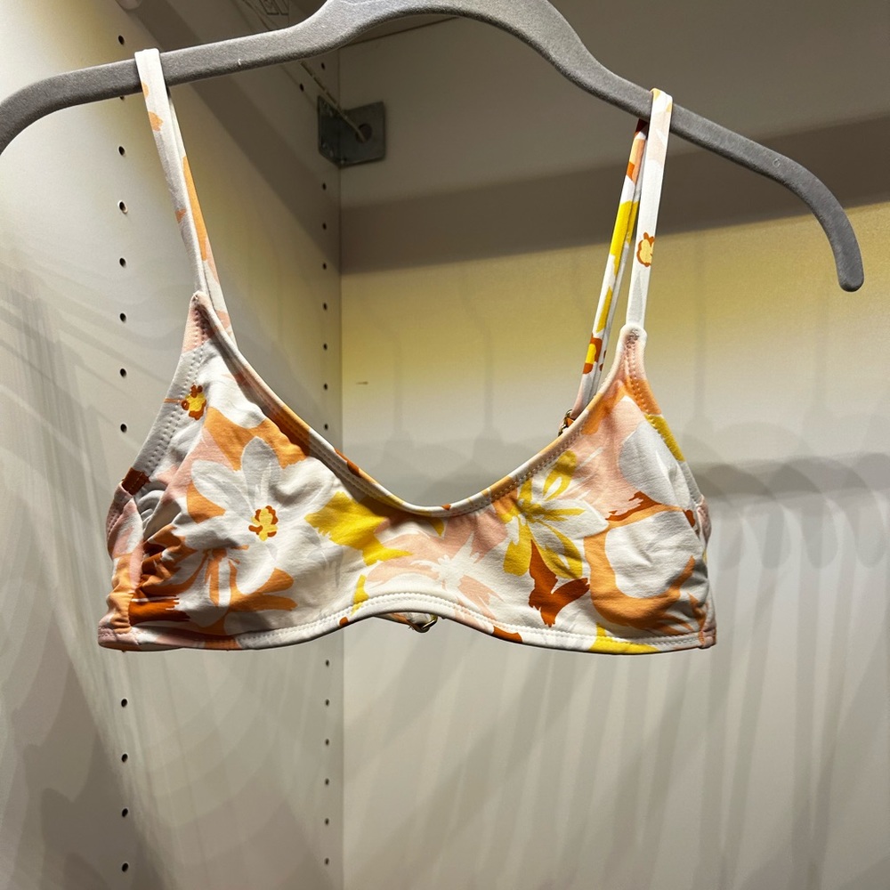 Target Flower Pattern Bikini Top